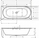 Riho Акриловая ванна DESIRE LED 184x84 L – картинка-6